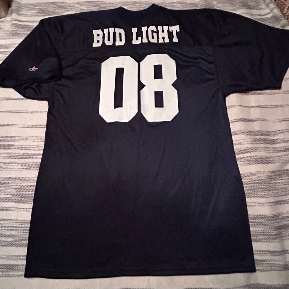 NWOT Jersey Bud Light Navy